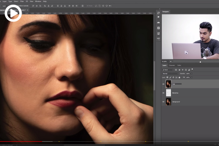 Start-to-Finish High-End Skin Retouching in Photoshop